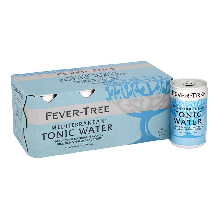 Fever Tree Mediterranean Tonic Water 8x150 ml